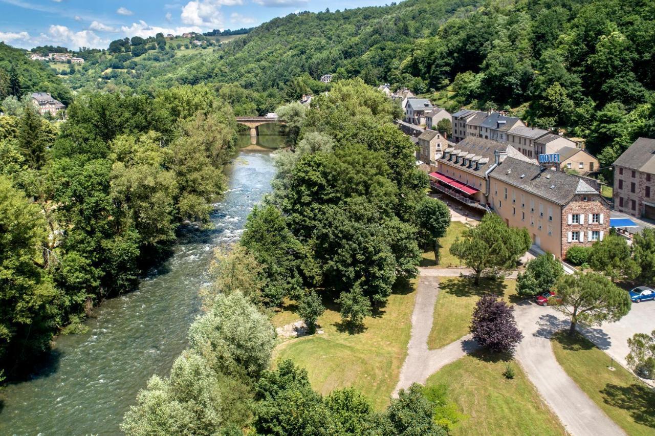 Hotel Restaurant Les 2 Rives - Logis Banassac Exterior photo